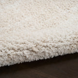 nourison modern shag mmd04 ivory beige rug