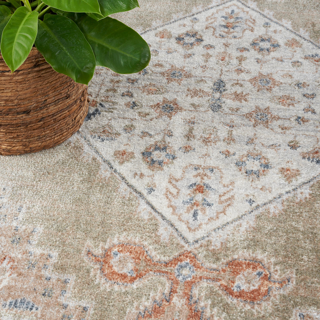 nourison astra machine washable asw11 sage multicolor rug