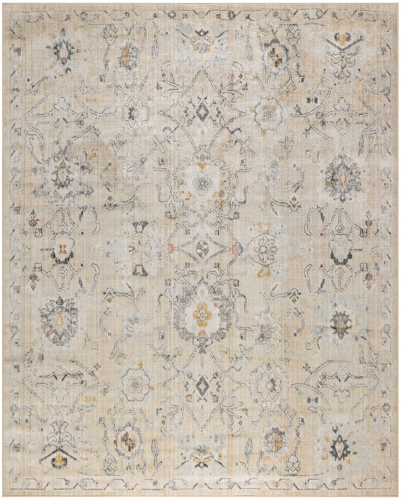nourison oushak home ous01 cream rug