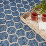 nourison twist reversible tws01 blue rug