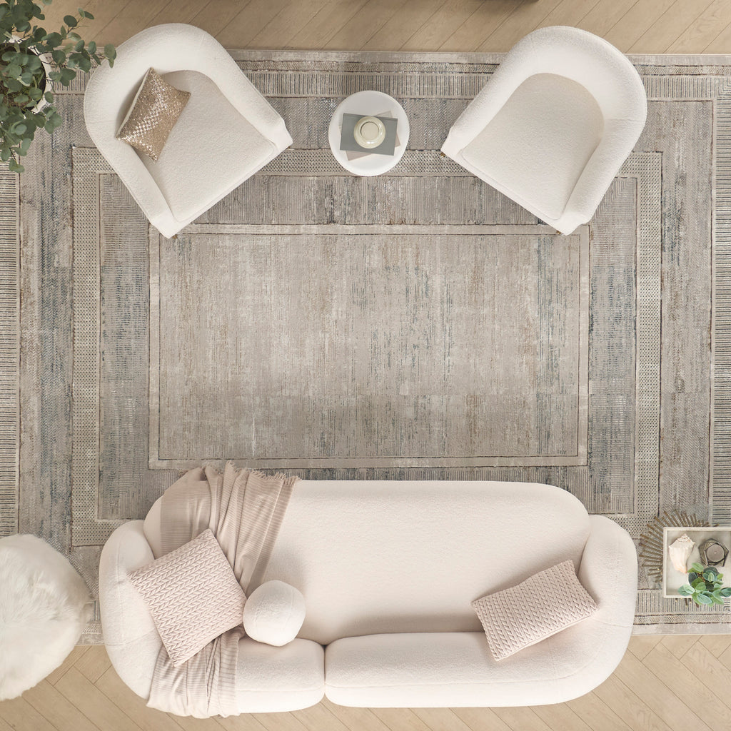 nourison glitz glz07 ivory multicolor rug