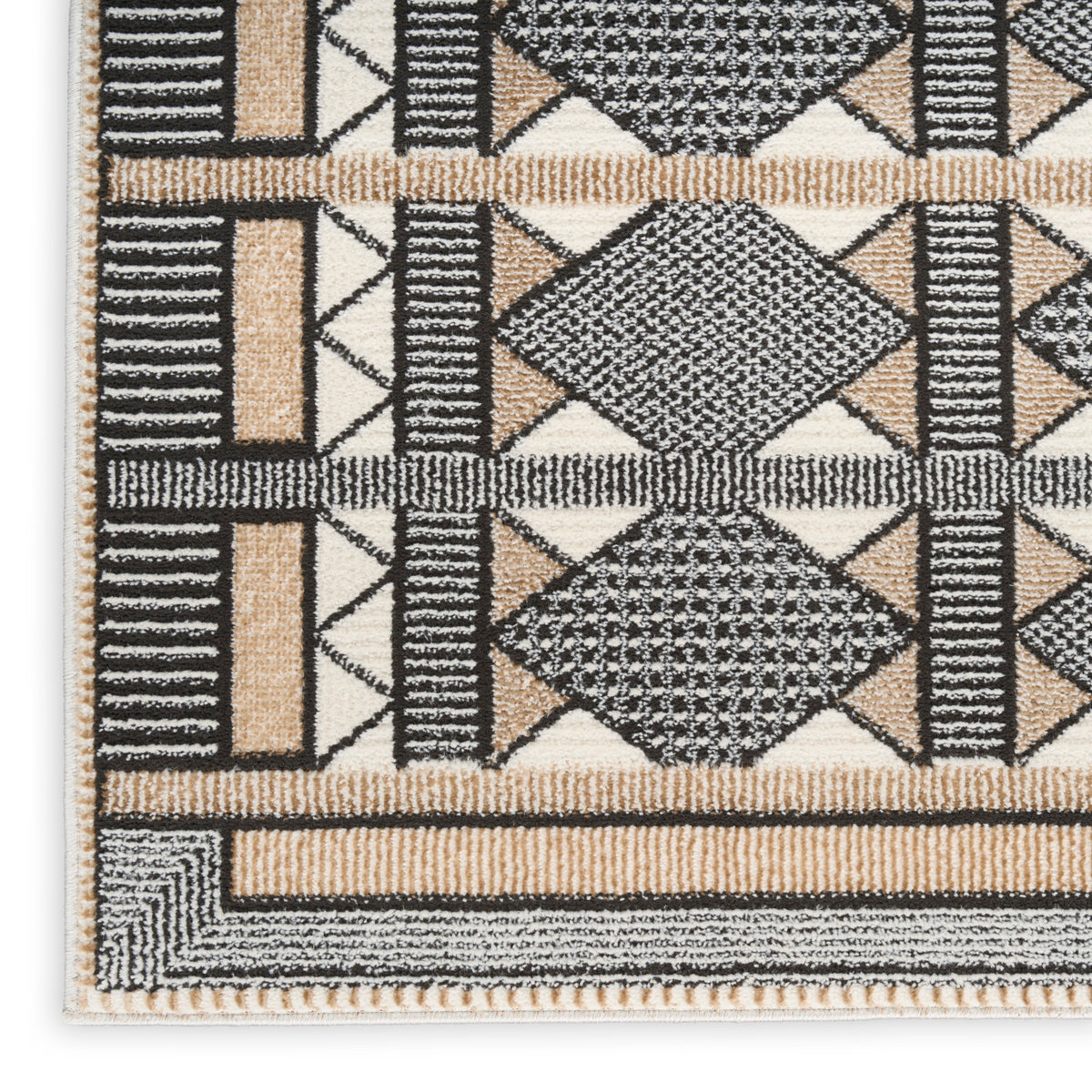 nourison nordic nrc06 ivory multicolor rug