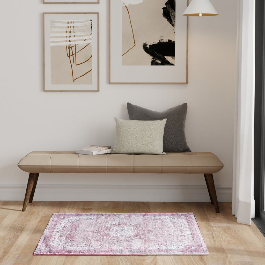 nourison nourison washables nwb15 pink rug