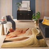nourison prismatic prs38 multicolor rug