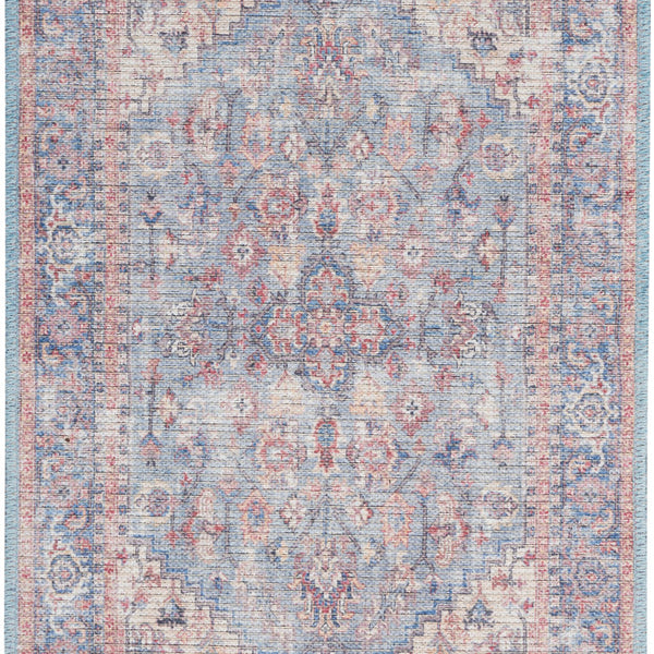 nourison new concept washables sr104 blue multicolor rug