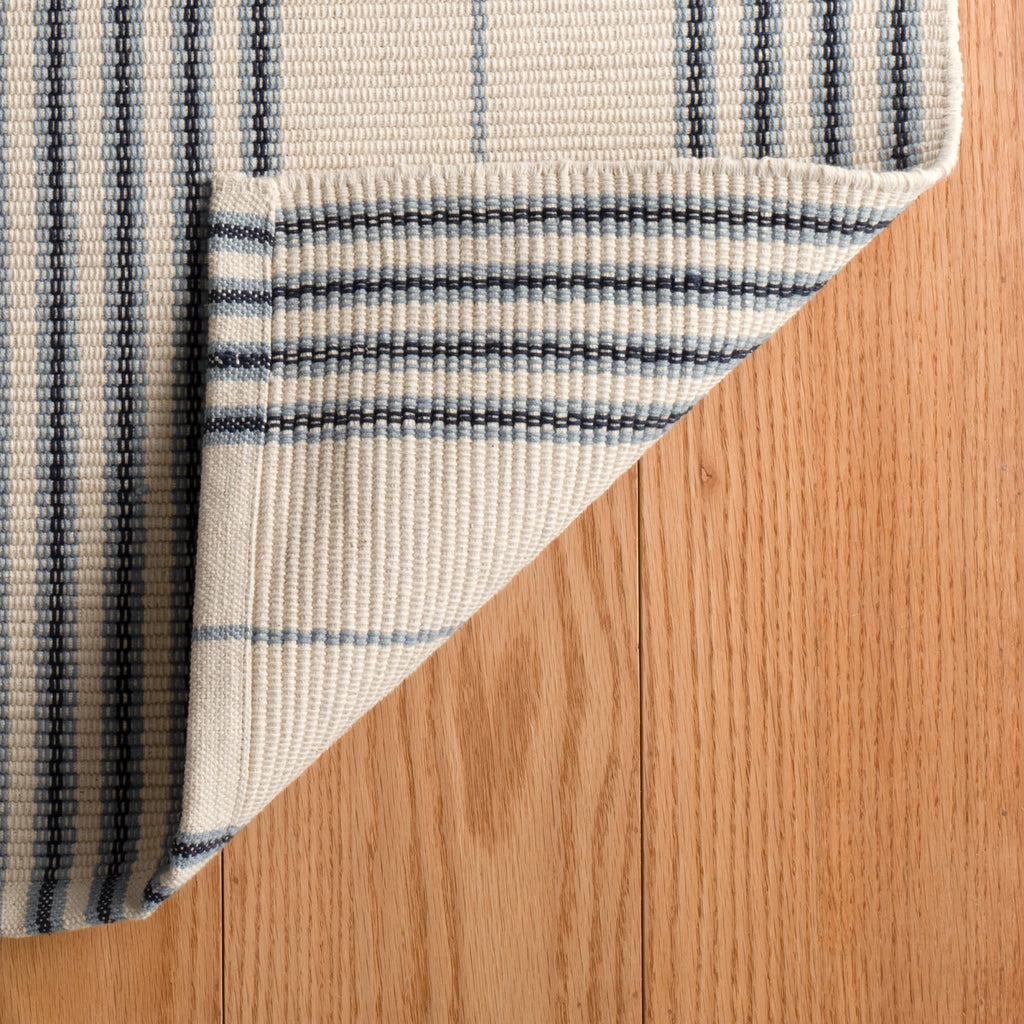 dash albert conway da2295 blue woven flatwoven cotton rug