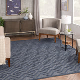 nourison versatile nrv01 navy blue rug