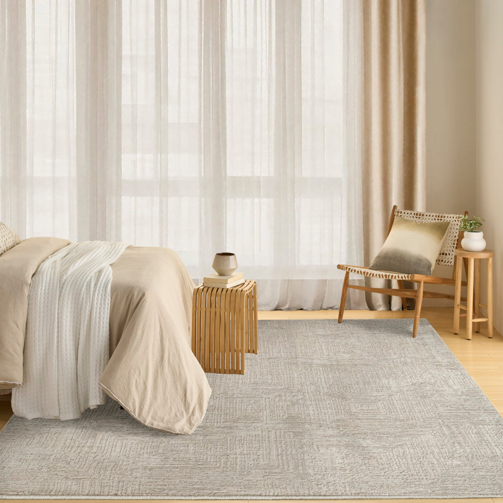 nourison dk014 madison square msq01 grey rug