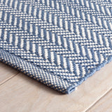 dash albert herringbone da395 denim rug