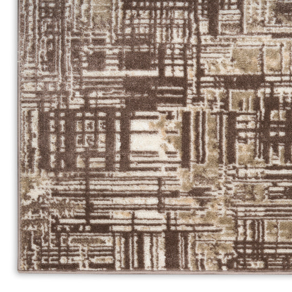 nourison dekor dek11 brown rug