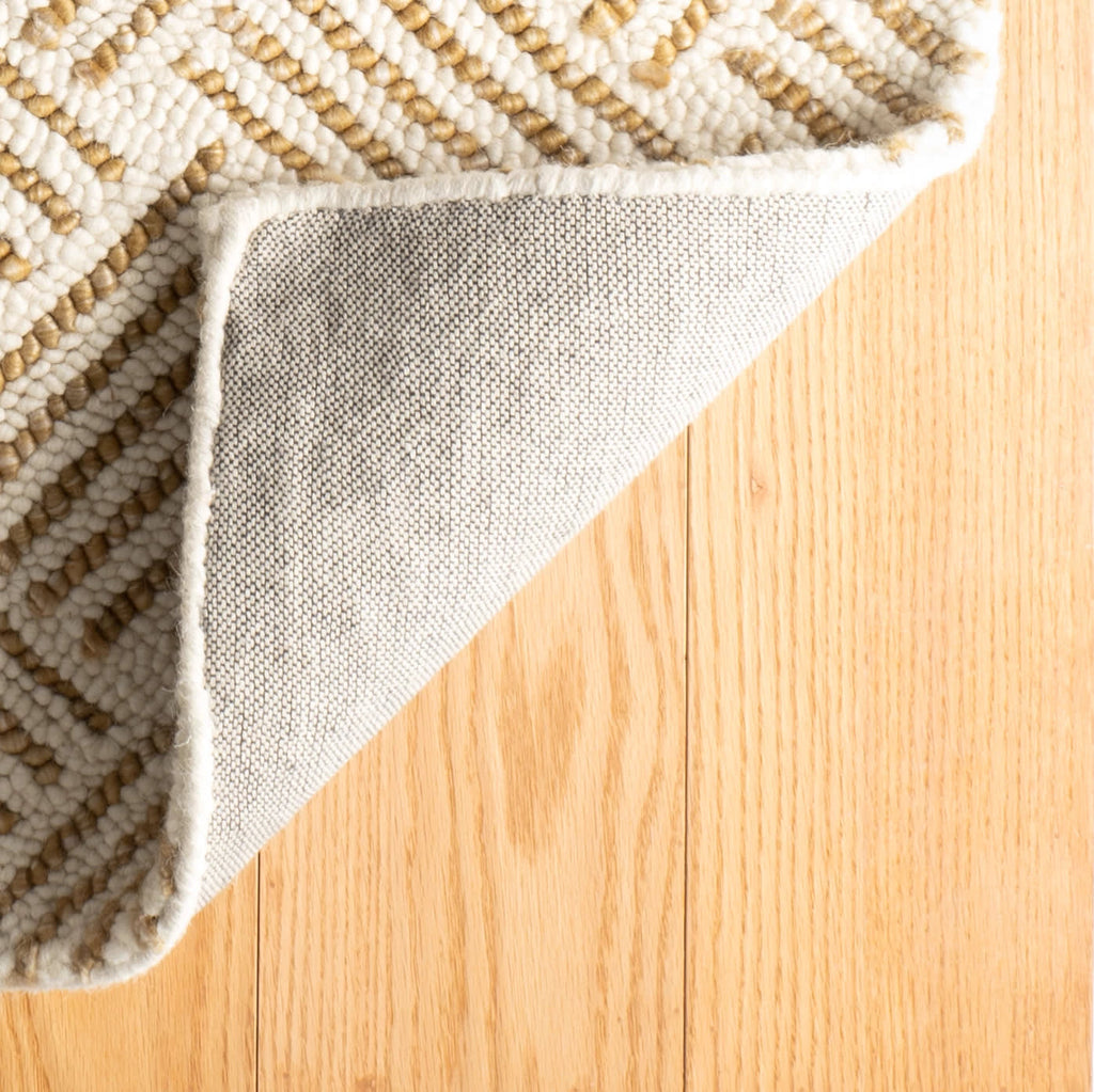 dash albert layers da2213 ochre hand hooked wool rug
