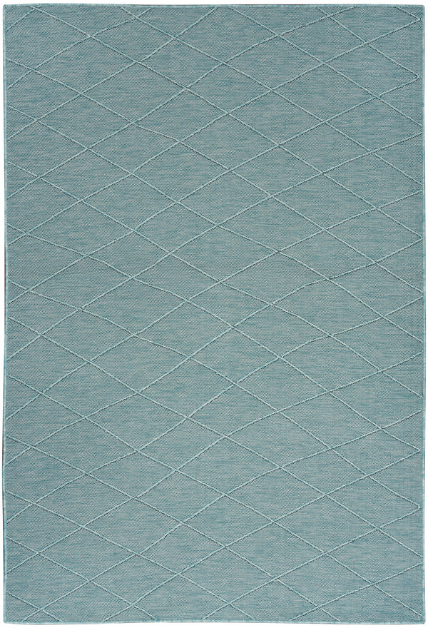 nourison washable solutions wsl01 aqua rug