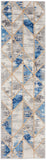 nourison elation etn12 grey multi rug