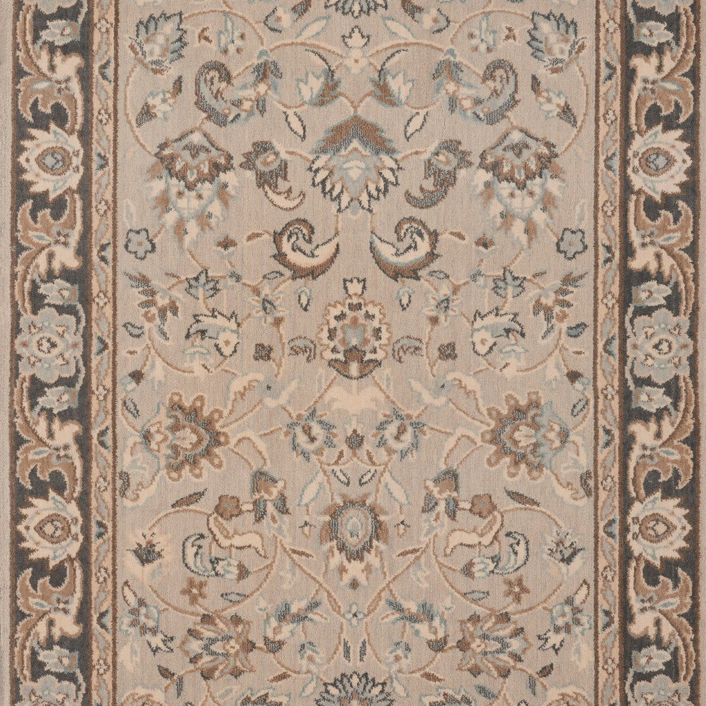 nourison grand parterre pt01 mist rug