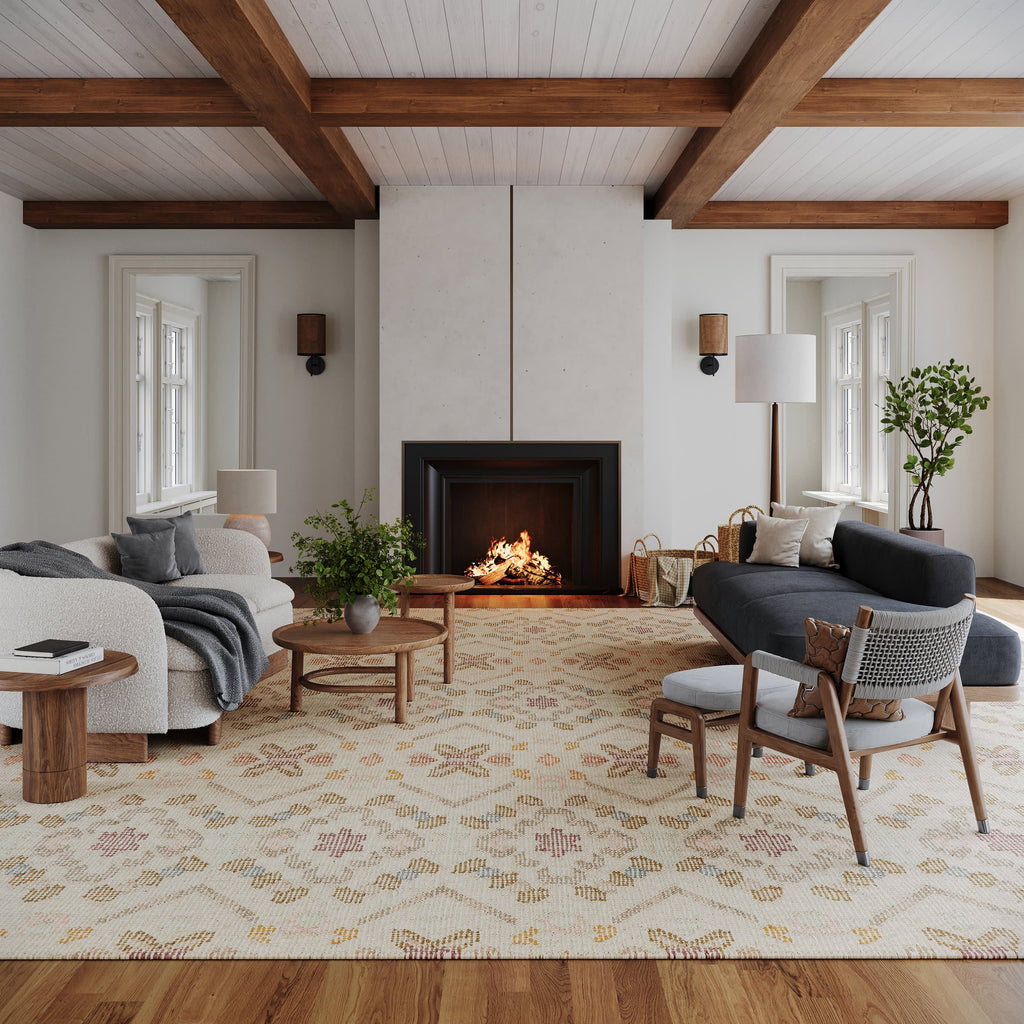 dash albert vittoria da2498 multicolor hand tufted cotton 22 polyester 3 other fibre rug
