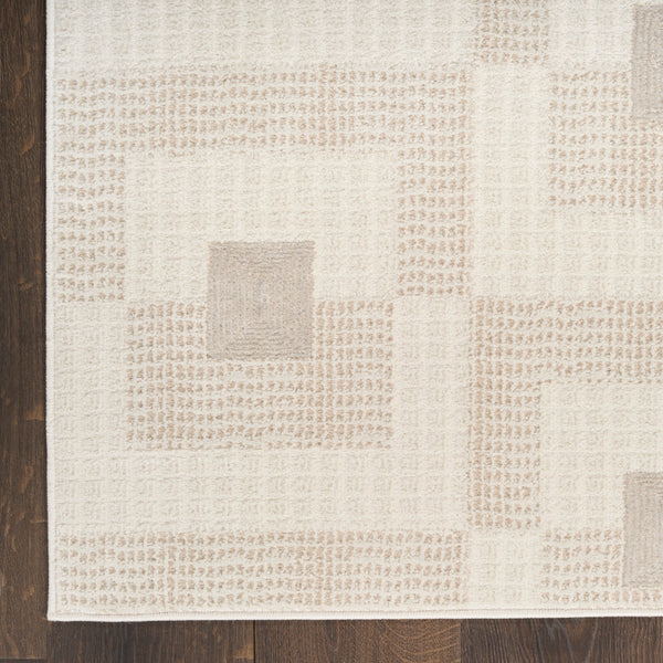 nourison nordic nrc05 ivory beige rug