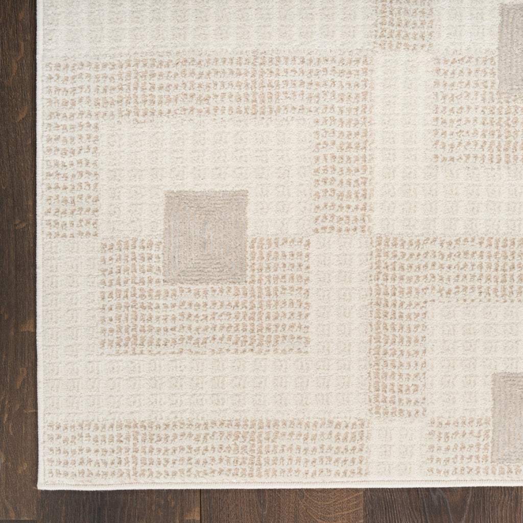 nourison nordic nrc05 ivory beige rug