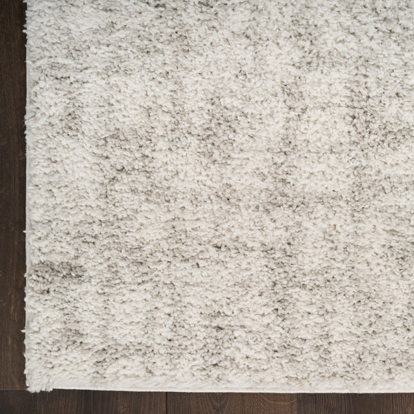 nourison modern shag mmd06 ivory grey rug