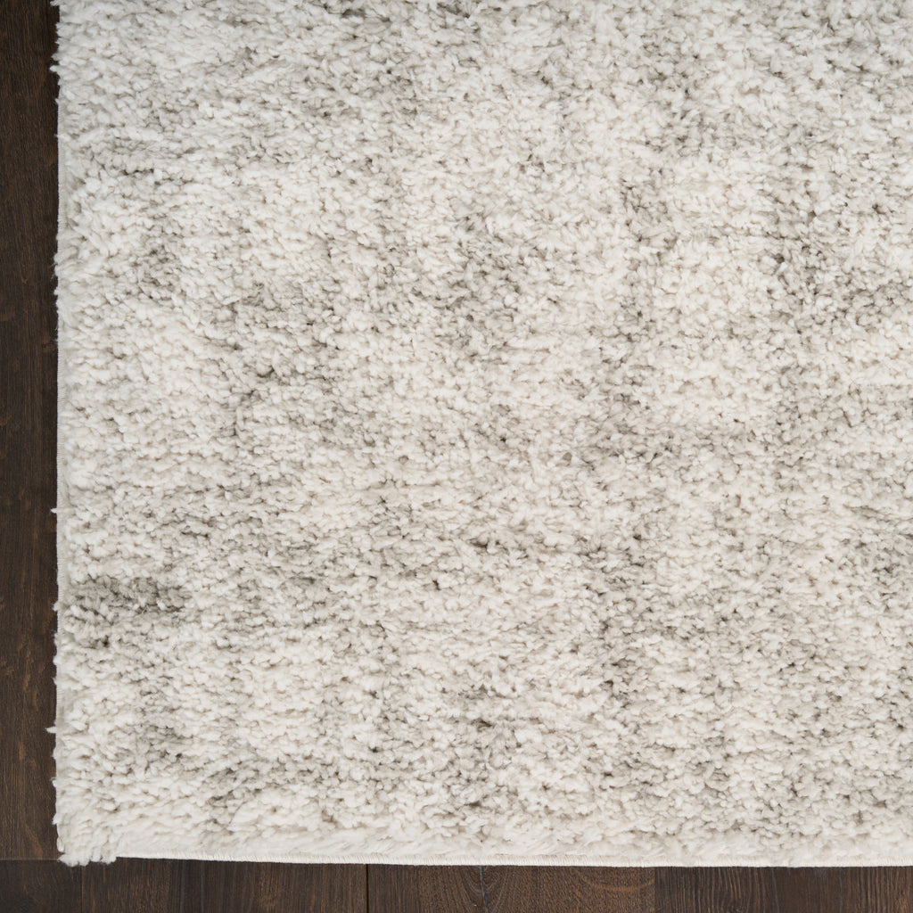 nourison modern shag mmd06 ivory grey rug