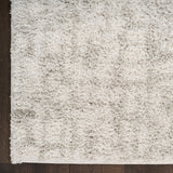 nourison modern shag mmd06 ivory grey rug