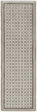 nourison nordic nrc03 ivory grey rug