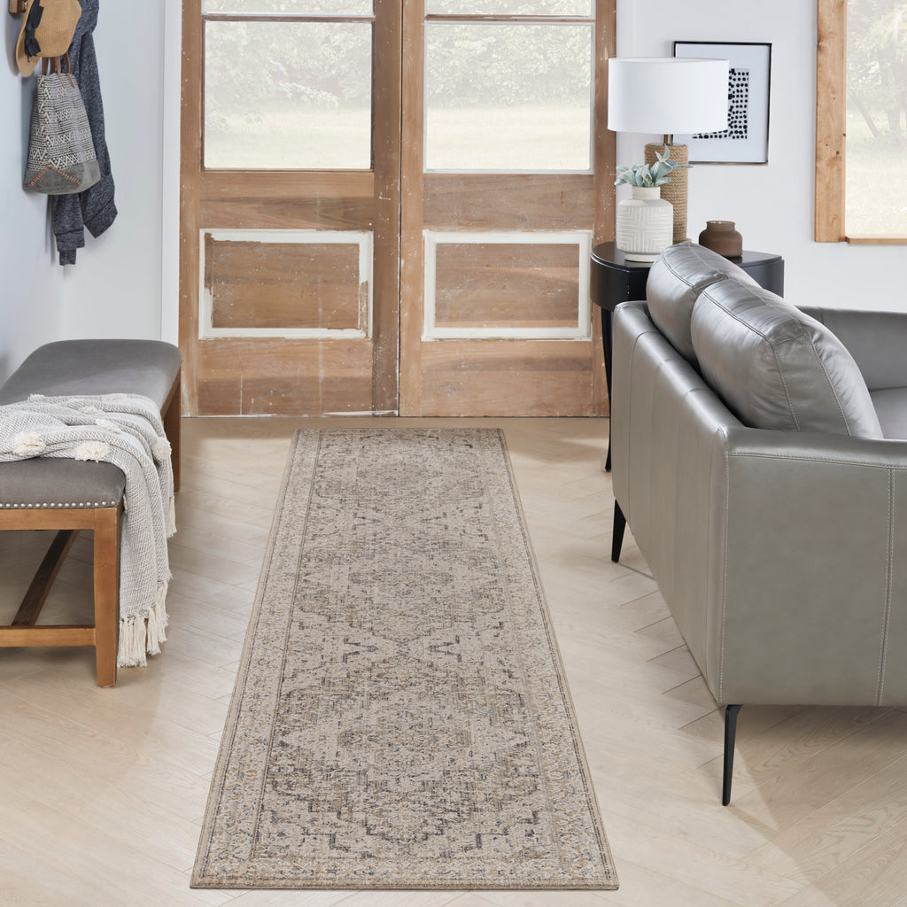 nourison lynx lnx04 ivory taupe rug