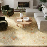 nourison antique bloom anb02 sage multicolor rug