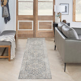 nourison astra machine washable asw12 grey blue rug