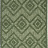 nourison versatile nrv01 green rug