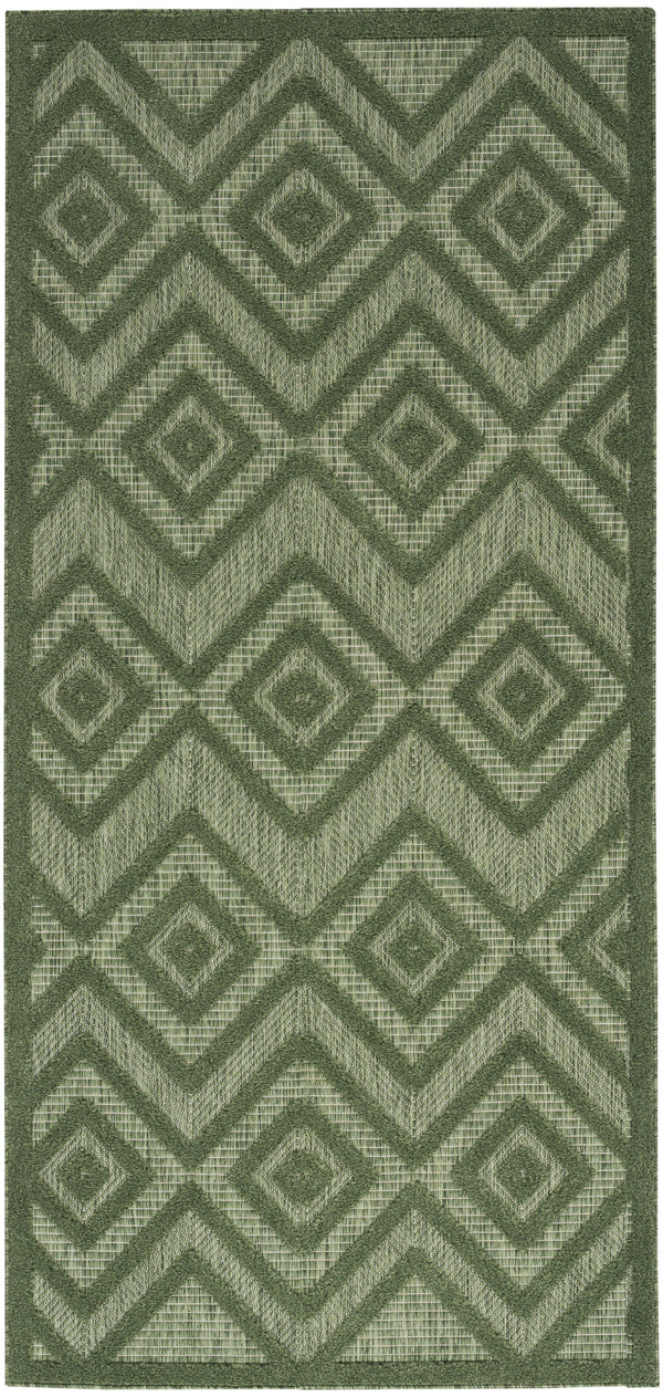 nourison versatile nrv01 green rug