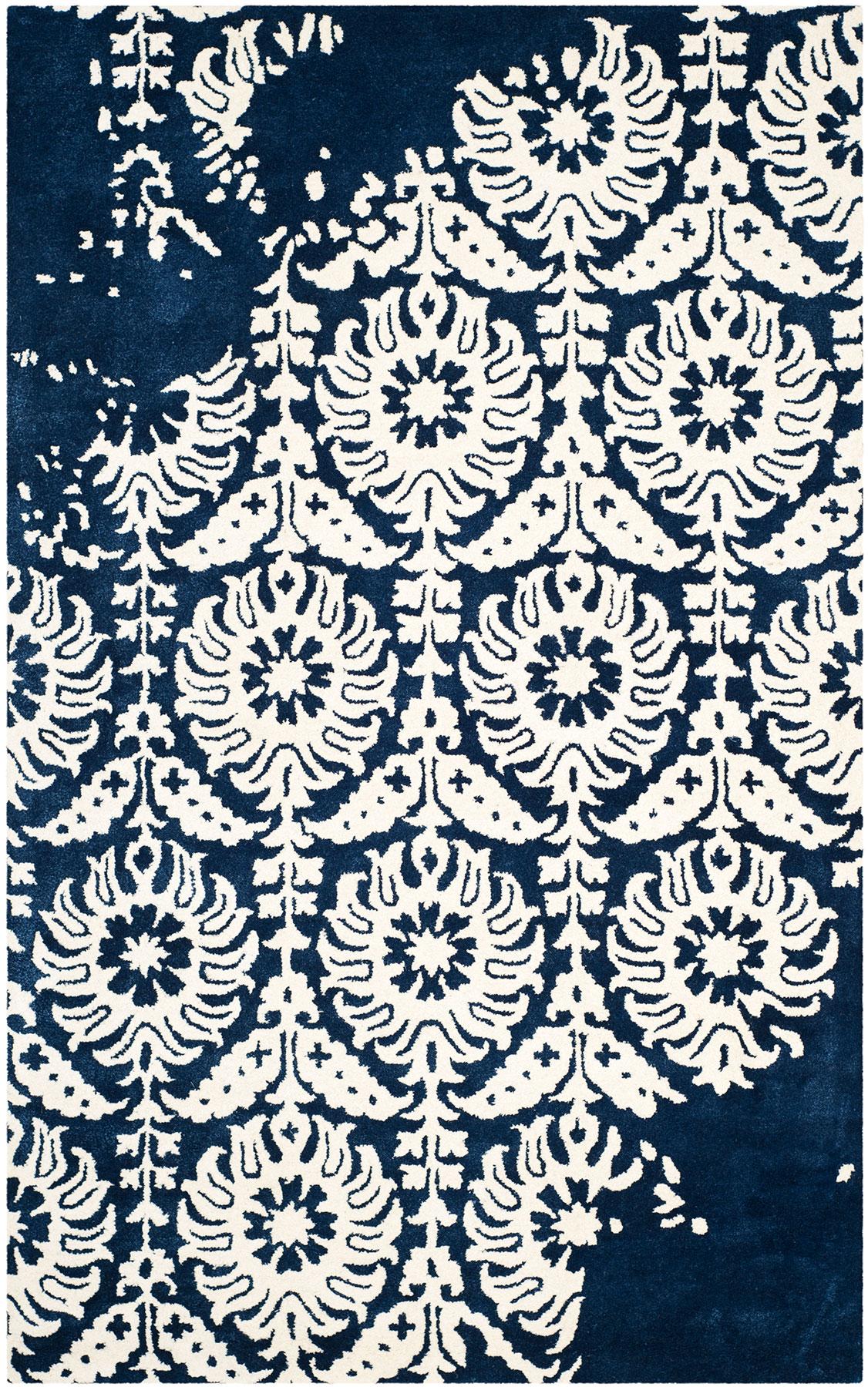 safavieh clearance bella bel125d navy rug