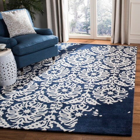 safavieh clearance bella bel125d navy rug
