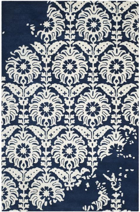 safavieh clearance bella bel125d navy rug