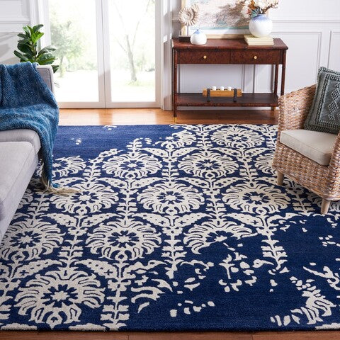safavieh clearance bella bel125d navy rug