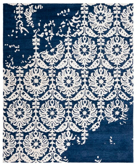safavieh clearance bella bel125d navy rug