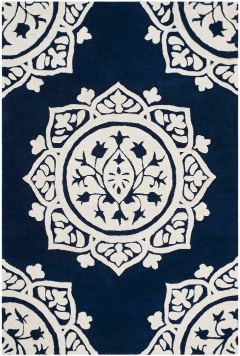 safavieh clearance bella bel136b navy rug