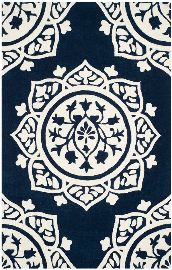 safavieh clearance bella bel136b navy rug