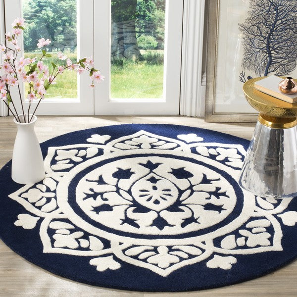 safavieh clearance bella bel136b navy rug