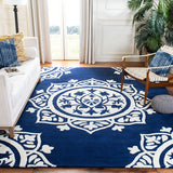 safavieh clearance bella bel136b navy rug