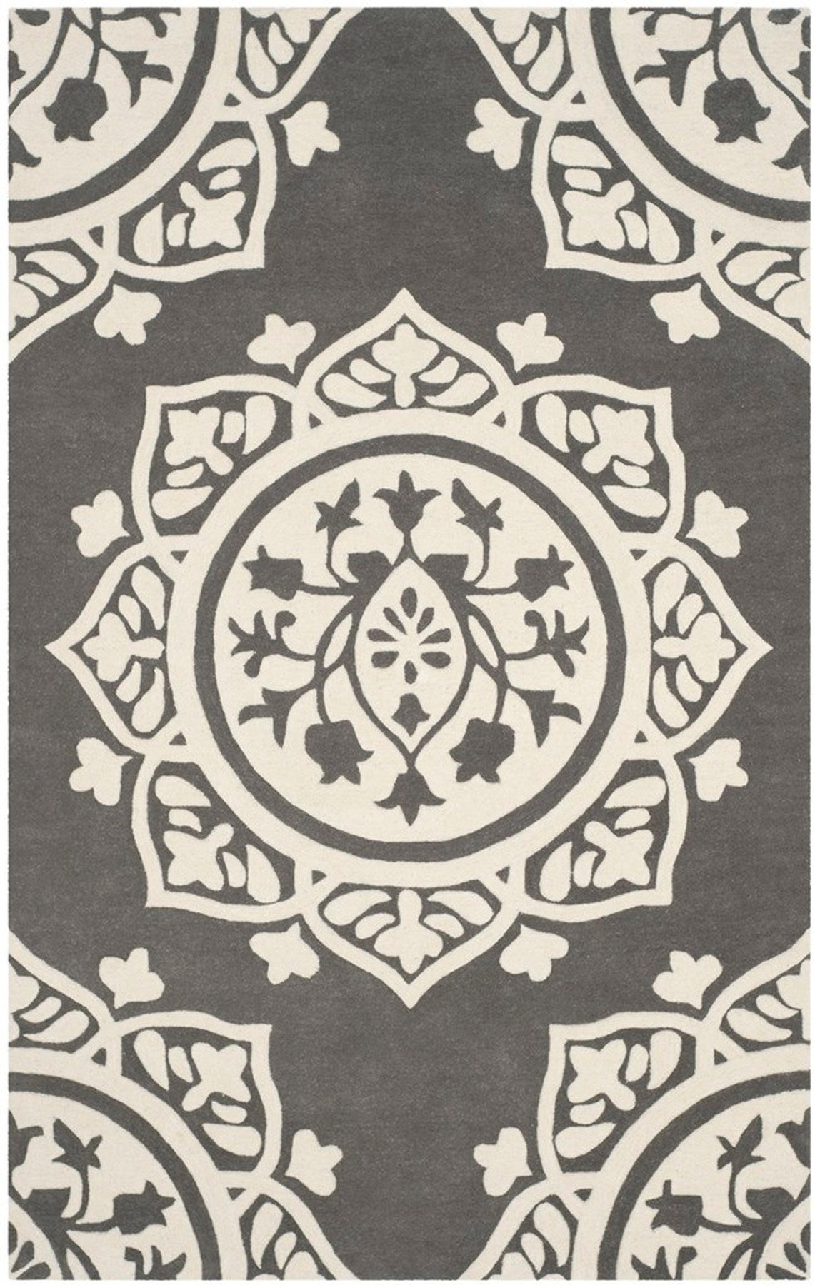 safavieh clearance bella bel136c dark grey rug