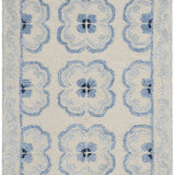 safavieh clearance bella bel154a ivory blue rug