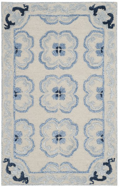 safavieh clearance bella bel154a ivory blue rug