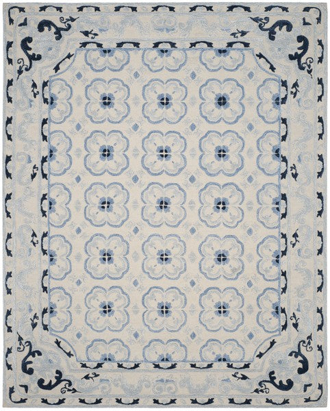 safavieh clearance bella bel154a ivory blue rug