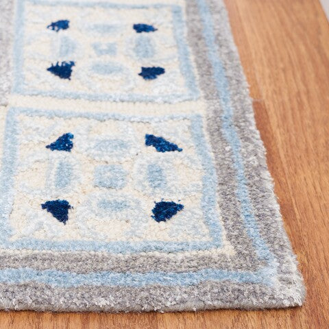 safavieh clearance bella bel155a ivory blue rug
