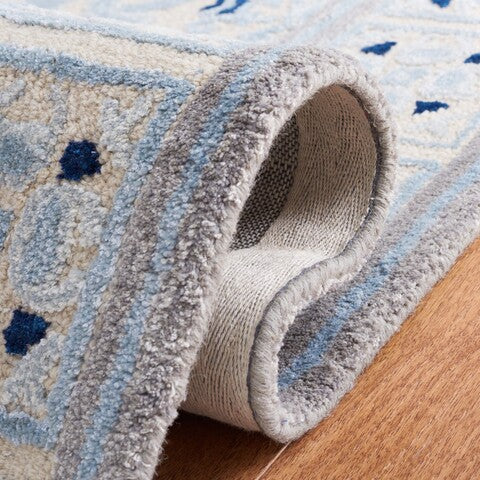 safavieh clearance bella bel155a ivory blue rug