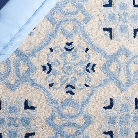 safavieh clearance bella bel155a ivory blue rug
