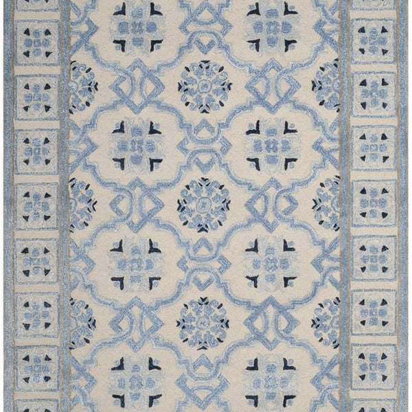 safavieh clearance bella bel155a ivory blue rug