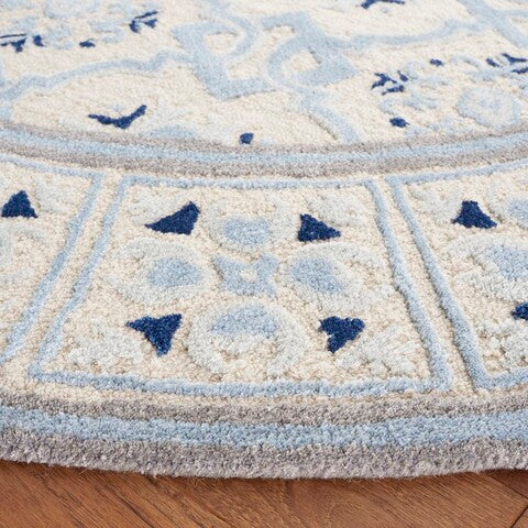 safavieh clearance bella bel155a ivory blue rug