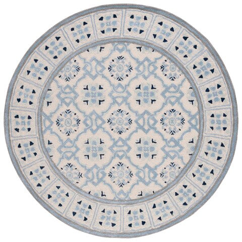 safavieh clearance bella bel155a ivory blue rug