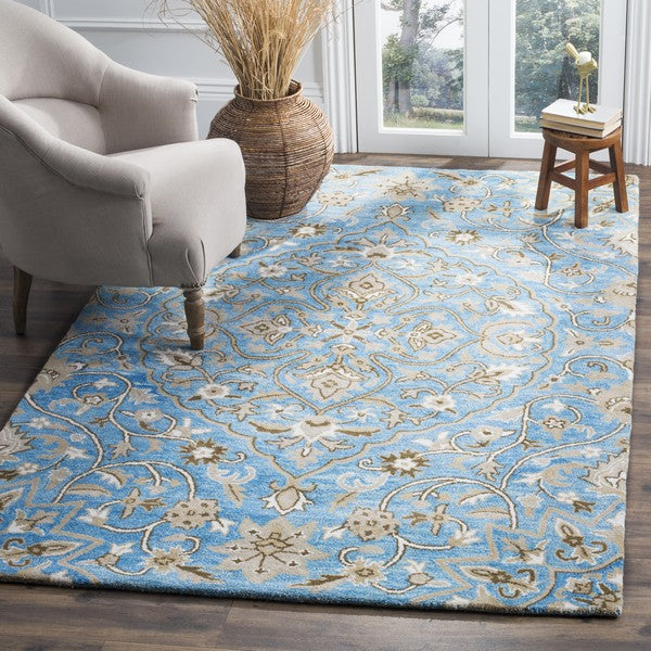 safavieh clearance bella bel673c blue rug